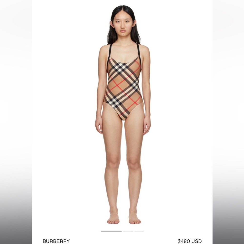 Burberry swim suite